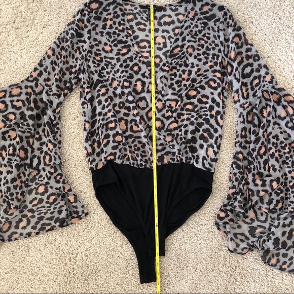 SOLD/Leopard Print Body Suit - Picture 5 of 7